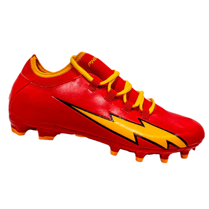 The Flash Youth Football Cleats - Velocity 2.0 by Phenom Elite