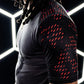 Shard Camo Compression Shirt - Red