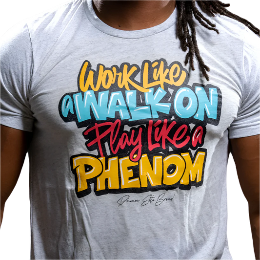 Walk On Graffiti Graphic Tee