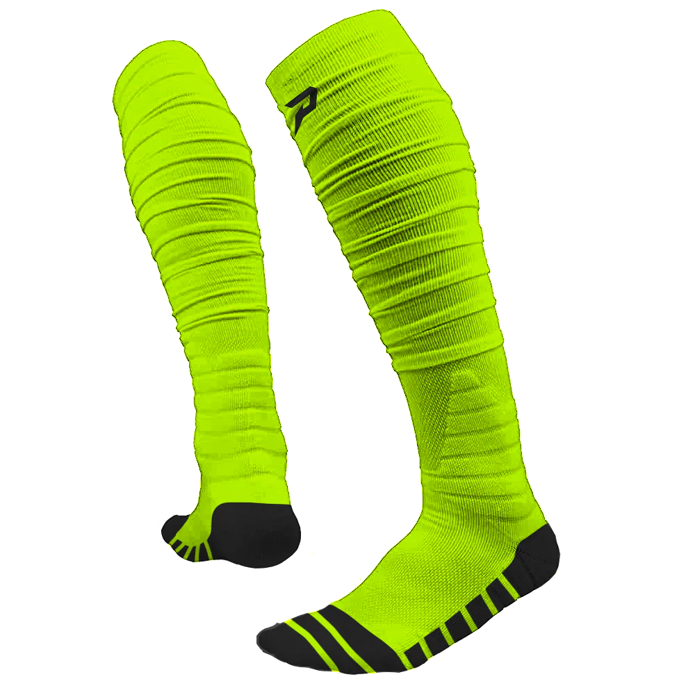 Phenom Elite 'Quantum Knit' Extra Long Padded Scrunch Socks - Team Colors