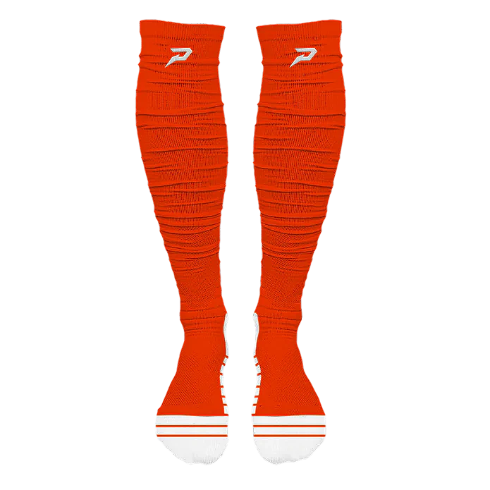 Phenom Elite 'Quantum Knit' Extra Long Padded Scrunch Socks - Team Colors