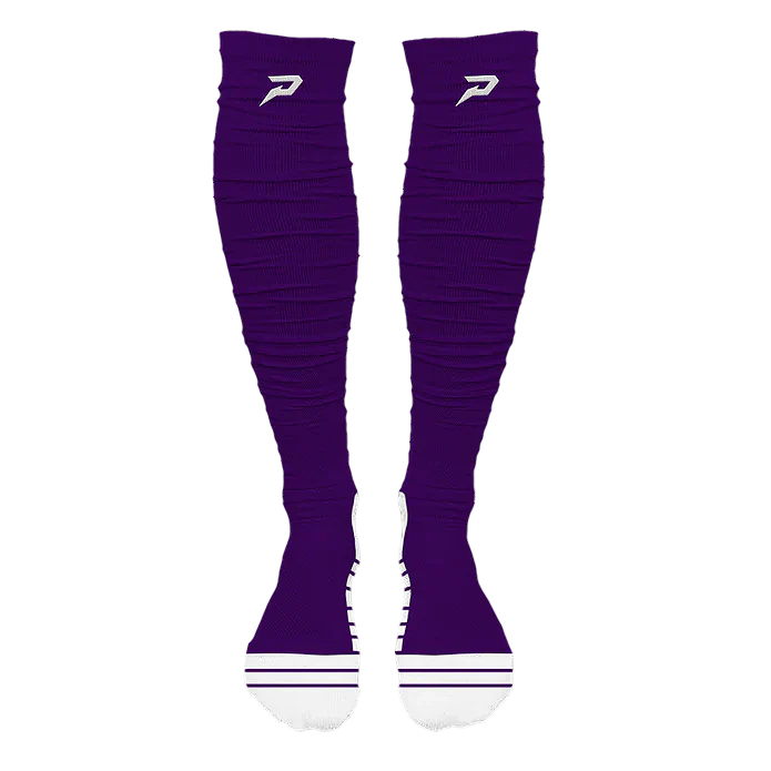 Phenom Elite 'Quantum Knit' Extra Long Padded Scrunch Socks - Team Colors