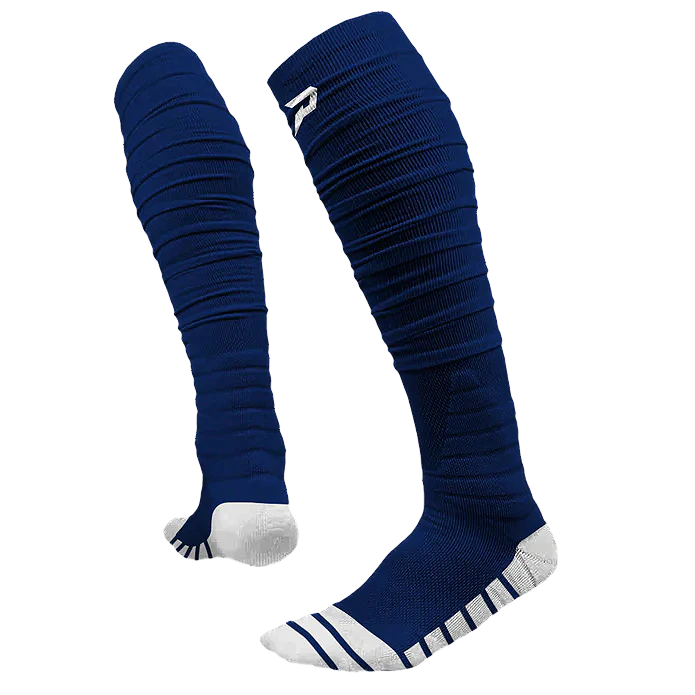 Phenom Elite 'Quantum Knit' Extra Long Padded Scrunch Socks - Team Colors