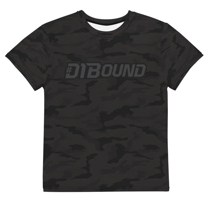 #D1Bound Black Camo Youth Tee