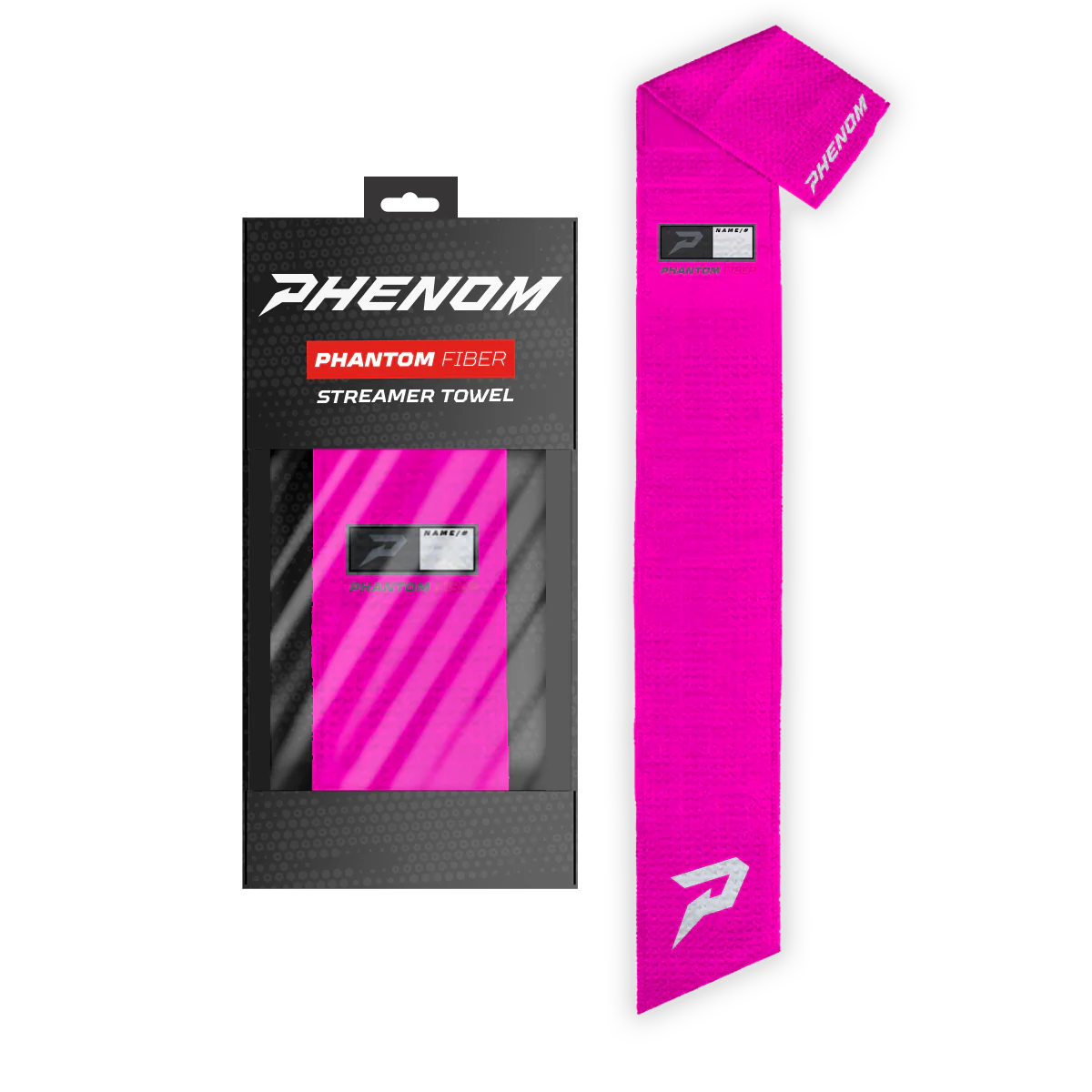 Phenom Elite 'Phantom Fiber' Streamer Towel 2.0 - Pink