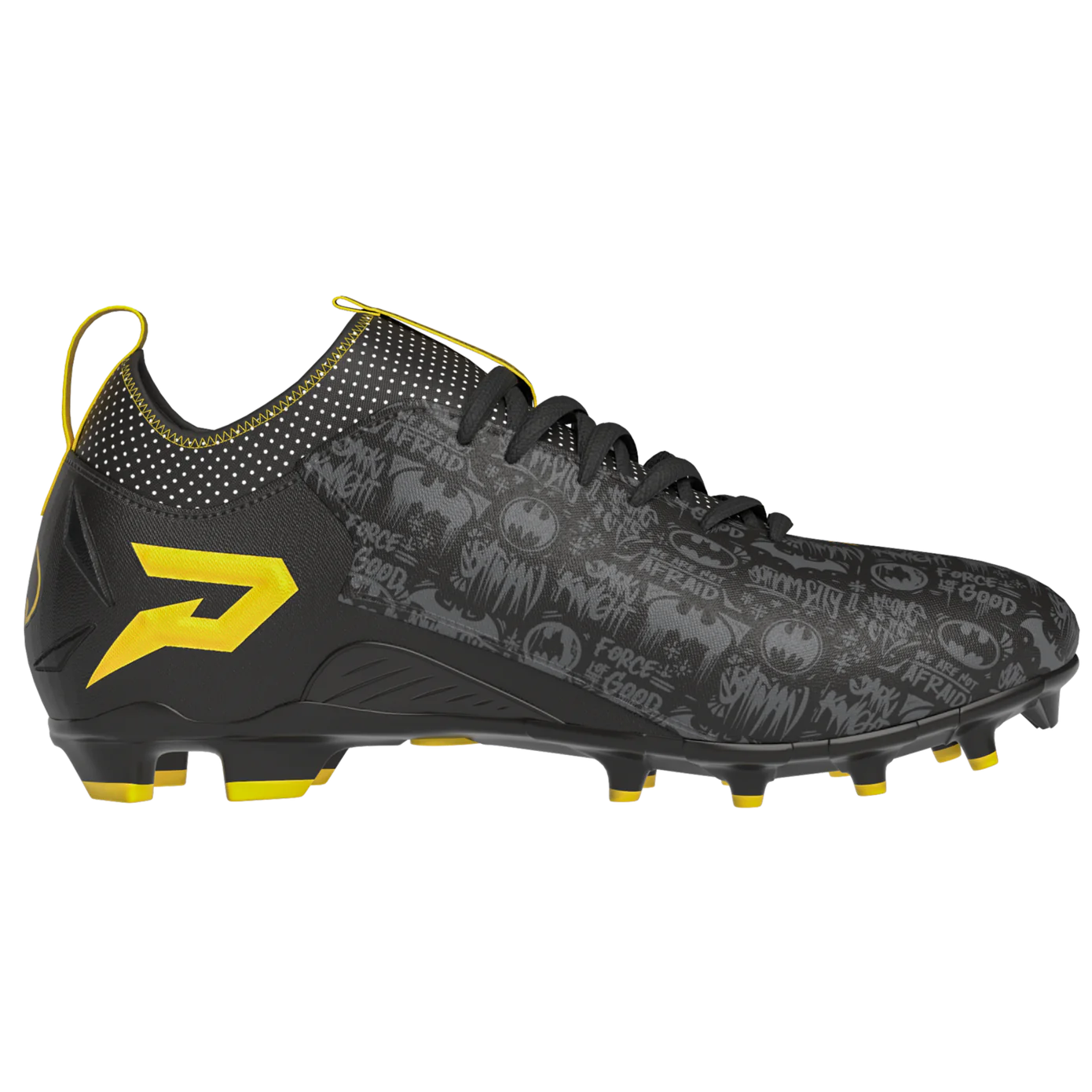 Batman Football Cleats - Quantum Speed by Phenom Elite