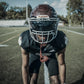 Black Football Visor - QVZN 1.0 by Phenom Elite