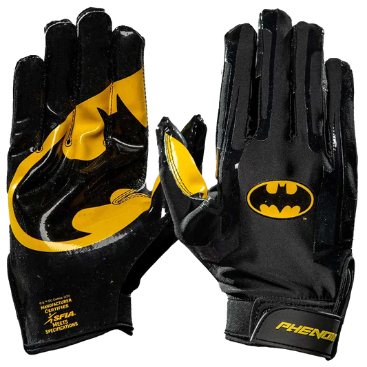 The Batman Football Gloves - VPS5 by Phenom Elite