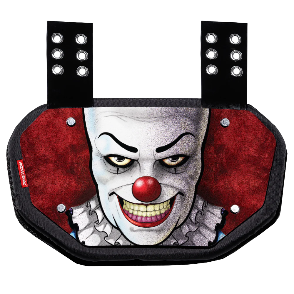 Phenom Elite Football Back Plate - Clown