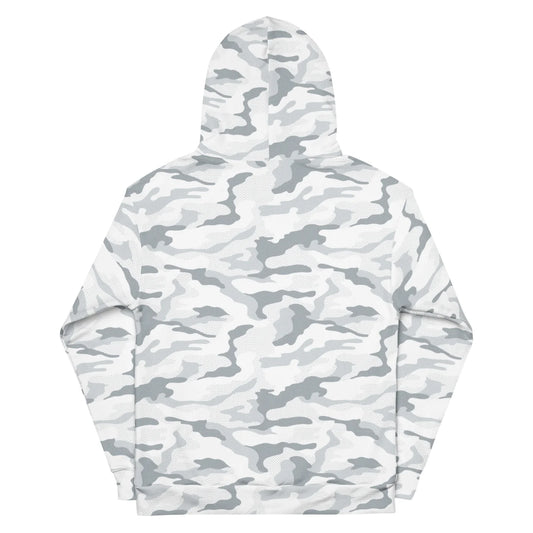 #D1Bound White Camo Unisex Hoodie