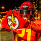 The Flash Football Gloves - VPS1 by Phenom Elite