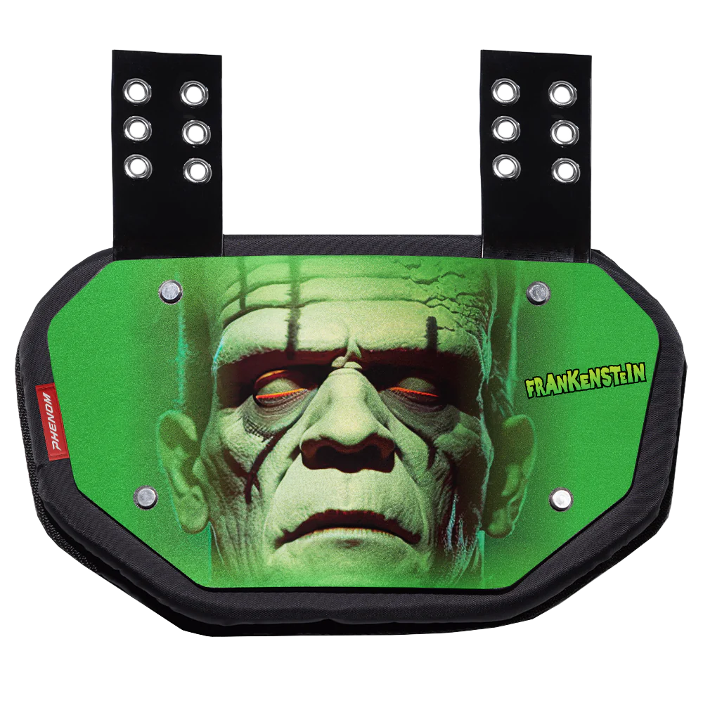 Phenom Elite Football Back Plate - Frankenstein