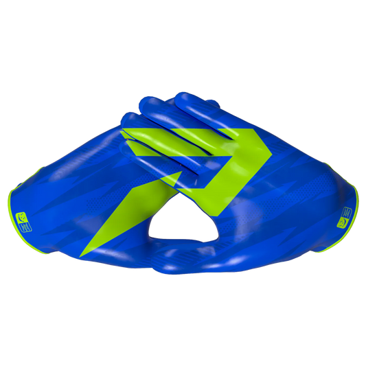 Kool-Aid 'Great Bluedini' Football Gloves - VPS4 by Phenom Elite