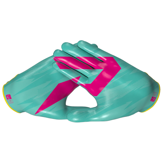 Kool-Aid 'Sharkleberry Fin' Football Gloves - VPS4 by Phenom Elite