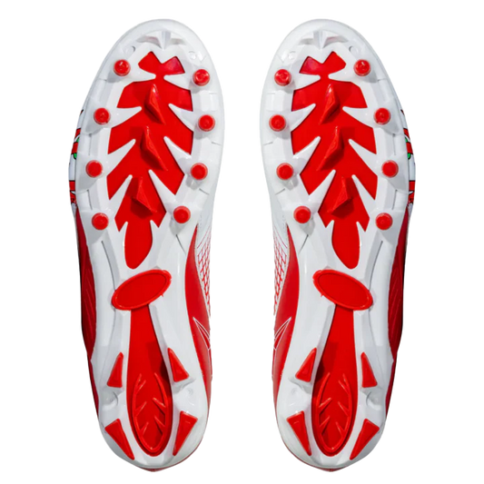 Knuckles the Echidna Football Cleats - Quantum Speed by Phenom Elite