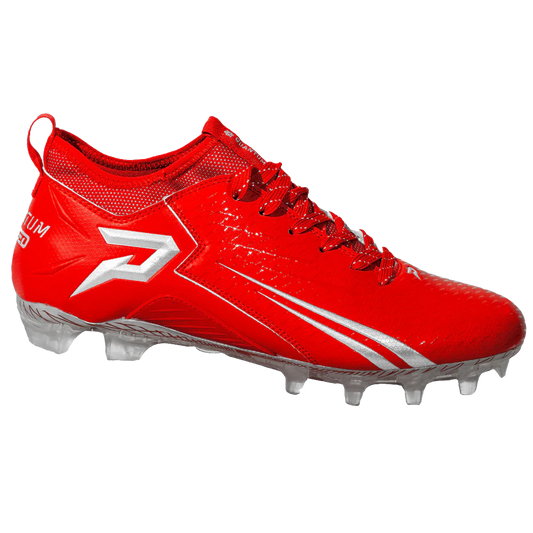 Quantum Speed: Football Cleats - Red - Team Colors