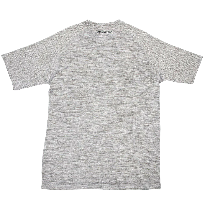 Quantum Lite Raglan Performance Tee - Heather Grey