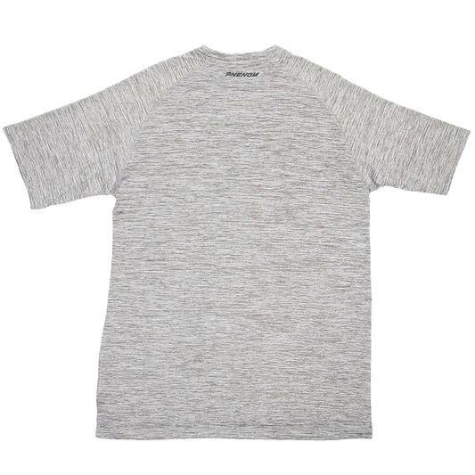 Quantum Lite Raglan Performance Tee - Heather Grey