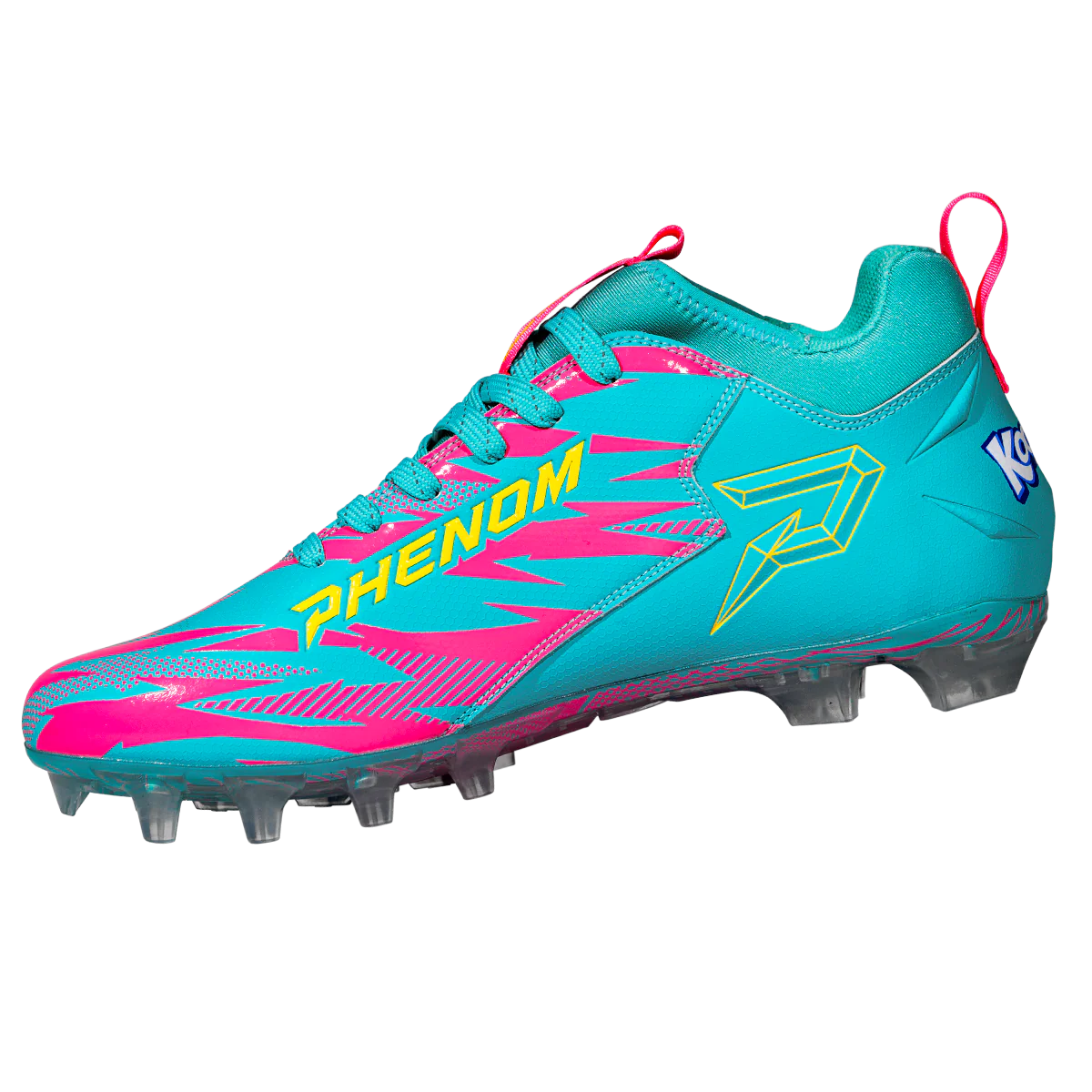 Kool-Aid 'Sharkleberry Fin' Football Cleats - Quantum Speed by Phenom Elite