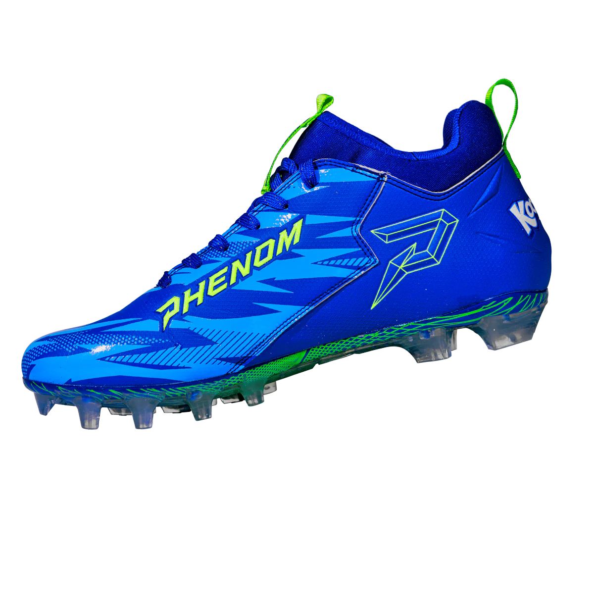 Kool-Aid 'Great Bluedini' Football Cleats - Quantum Speed by Phenom Elite