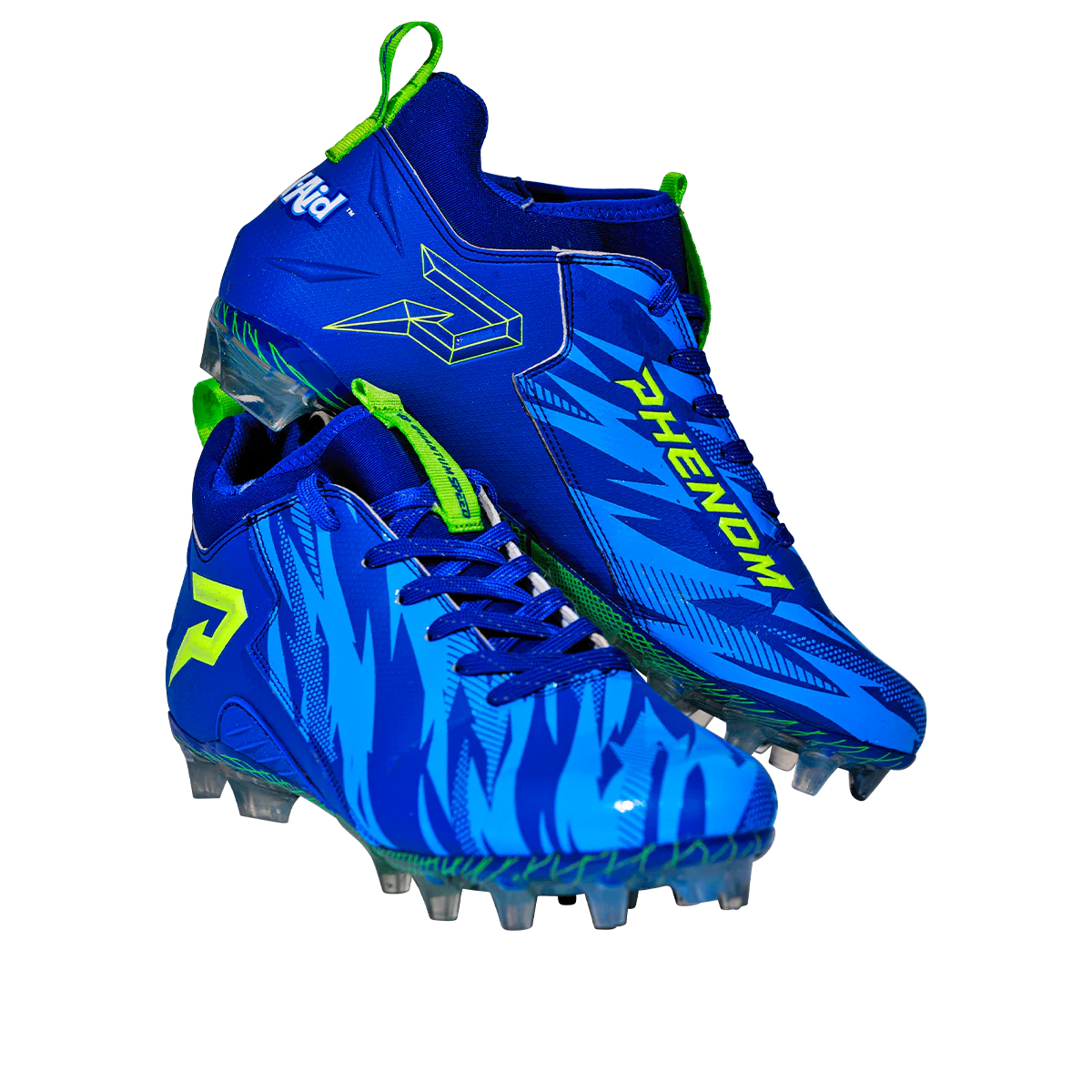 Kool-Aid 'Great Bluedini' Football Cleats - Quantum Speed by Phenom Elite