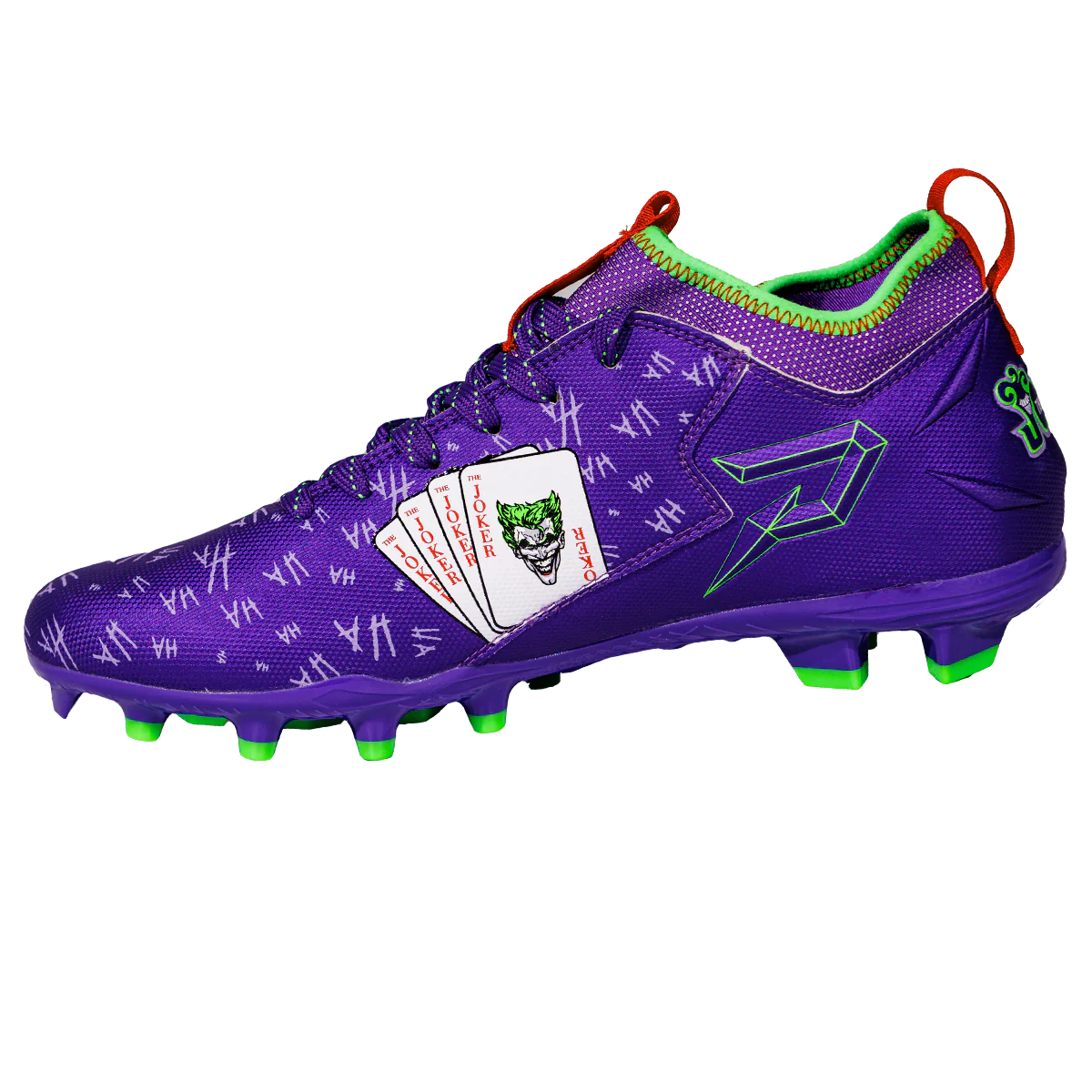 Classic 'The Joker' Football Cleats - Quantum Speed by Phenom Elite