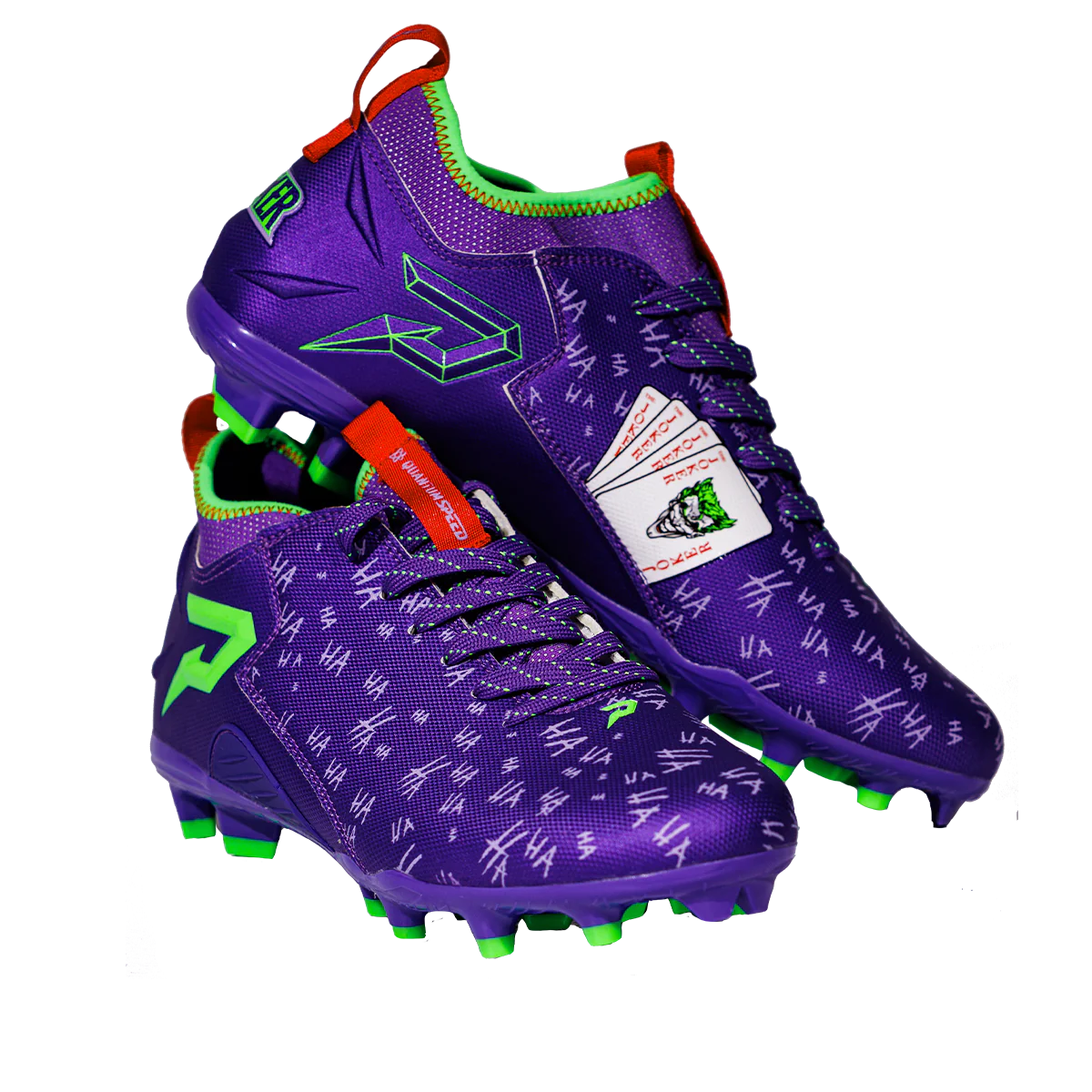 Classic 'The Joker' Football Cleats - Quantum Speed by Phenom Elite