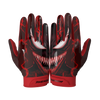 Red Villain Football Gloves - VPS1 by Phenom Elite