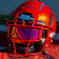 Magma Red Football Visor - QVZN 1.0 by Phenom Elite