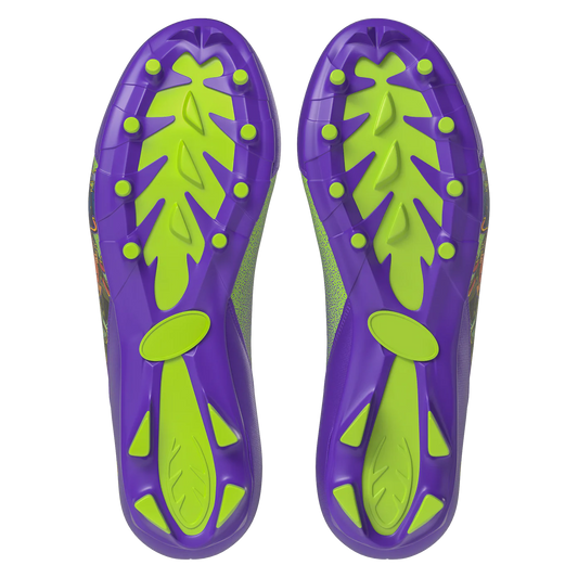 Scooby-Doo 'Unmasked' Purple Football Cleats - Velocity 3.0 by Phenom Elite