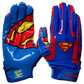 Superman Football Gloves - VPS1 by Phenom Elite