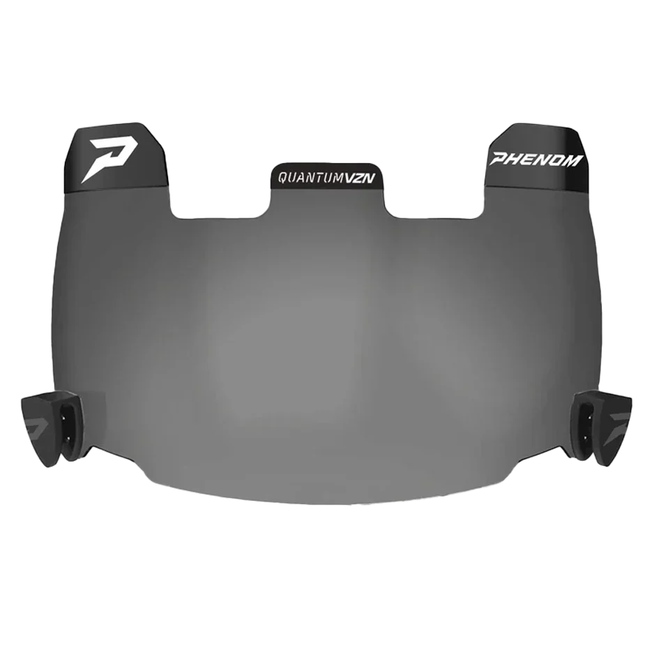 Smoke Football Visor - QVZN 1.0 by Phenom Elite