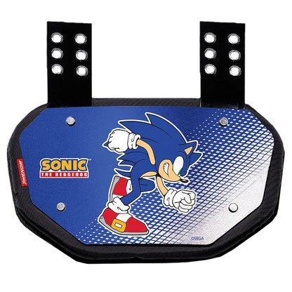 Phenom Elite Football Back Plate - Sonic the Hedgehog