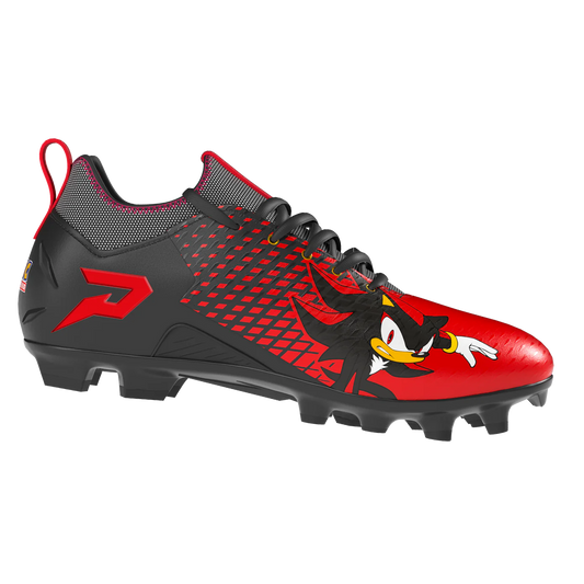 Shadow the Hedgehog Football Cleats - Quantum Speed 2.0 by Phenom Elite