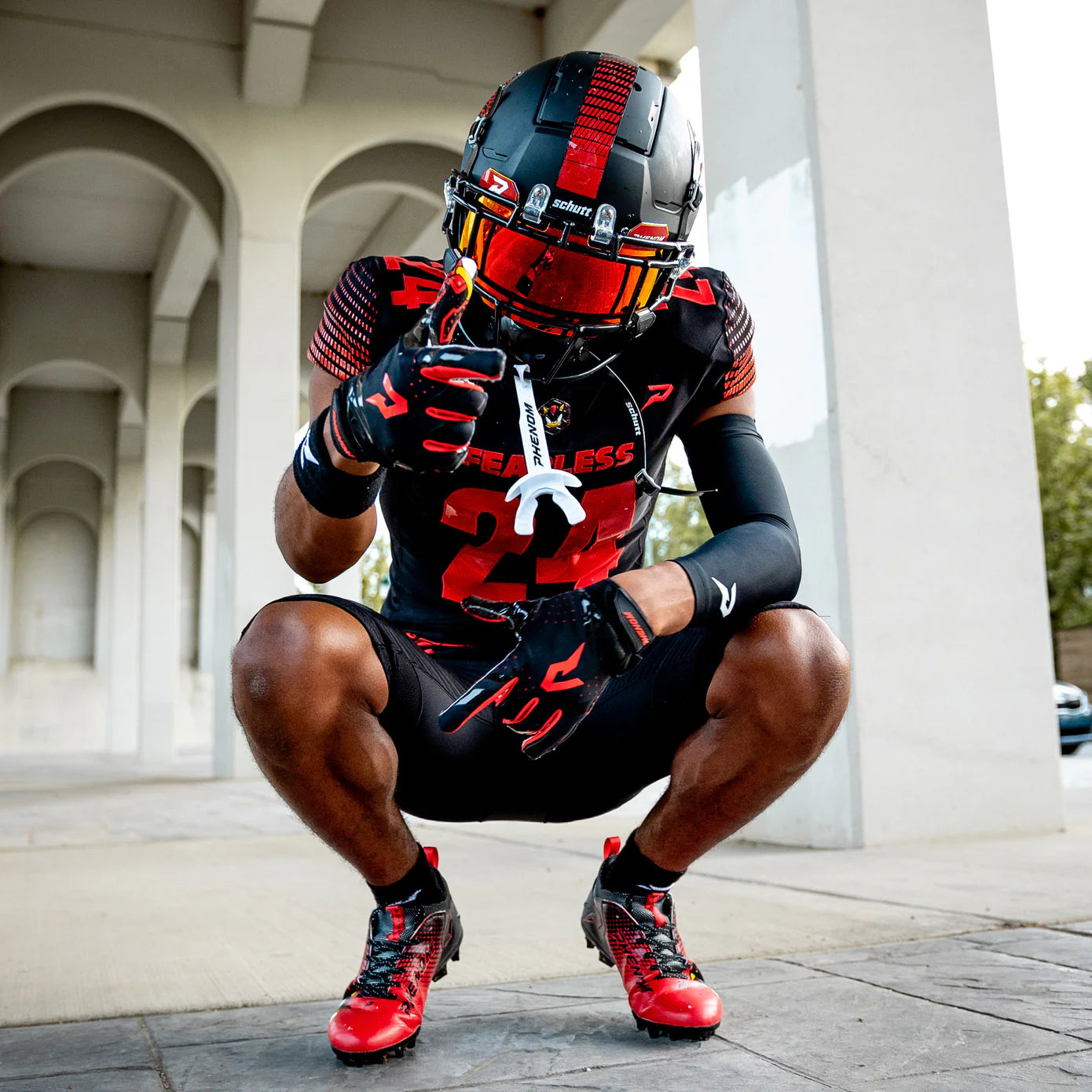 Shadow the Hedgehog Football Cleats - Quantum Speed 2.0 by Phenom Elite