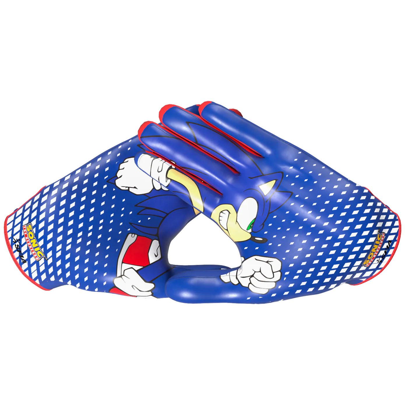 Sonic the Hedgehog Football Gloves - VPS5 by Phenom Elite