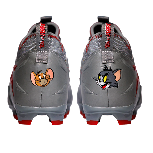 Tom and Jerry "Cheddar Chase" Football Cleats - Quantum Speed by Phenom Elite