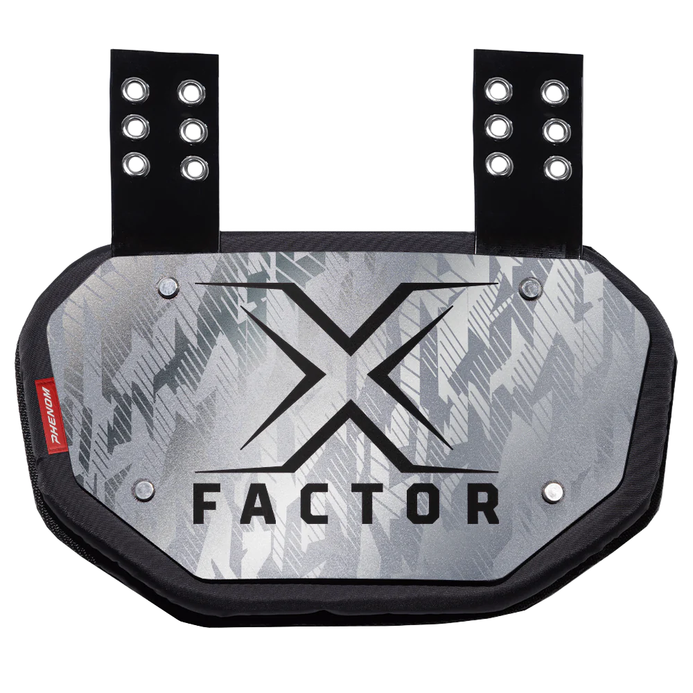 Phenom Elite Football Back Plate - X Factor